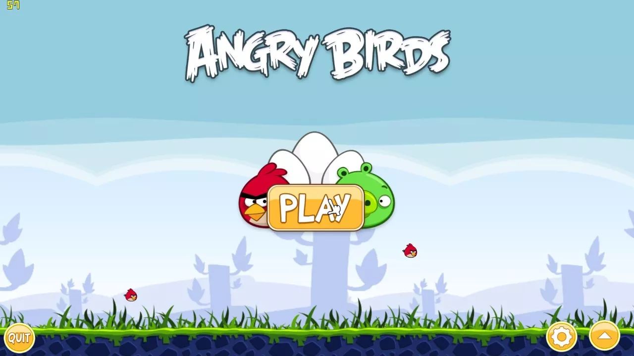 愤怒小鸟的游戏开始界面清晰是怎么样的体验？