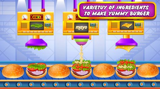 汉堡工厂厨房游戏怎么样制作美味的汉堡制作经营游戏