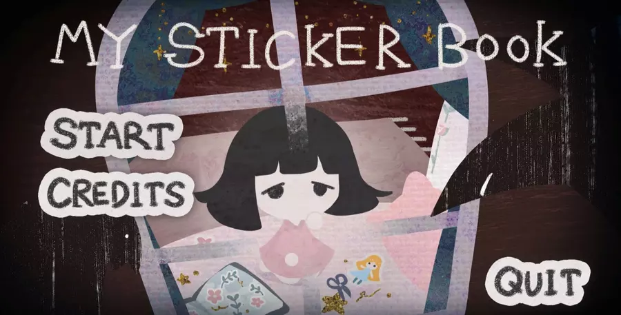 益智小游戏《我的贴纸簿》预计8月登上Steam平台帮助小女孩摆脱怪物！