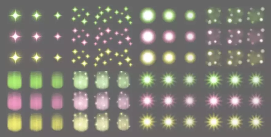 16种RPG发光装饰