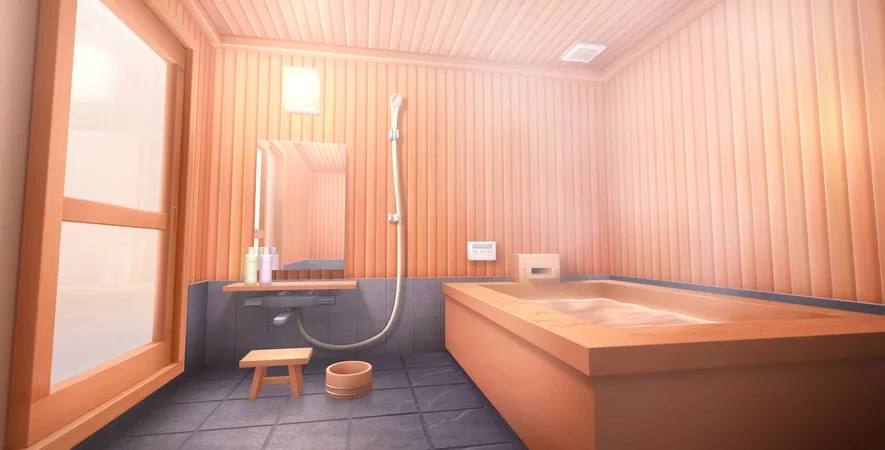 日式现代浴室