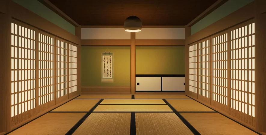 日式房间背景