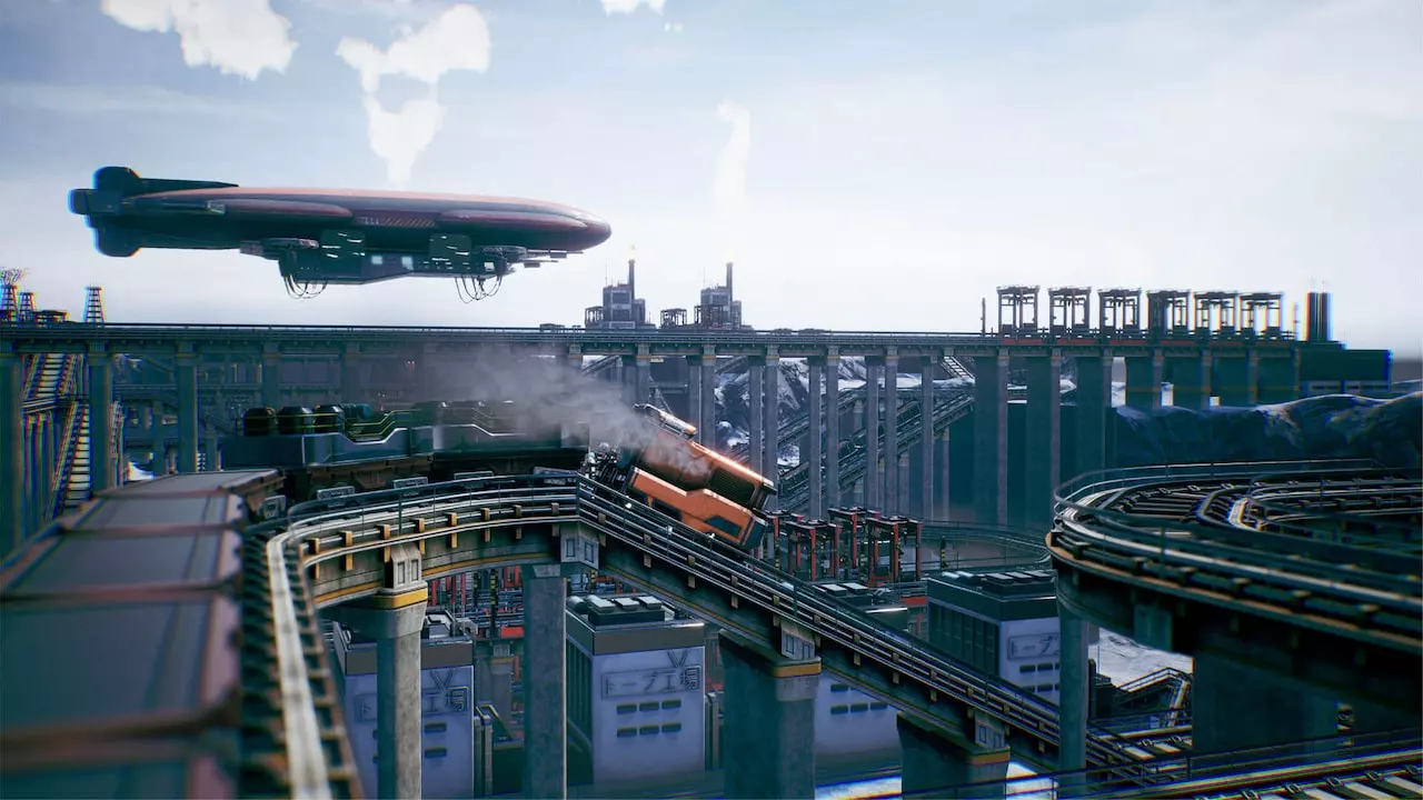 《RAILGRADE》外星铁道建设模拟游戏PC／Switch发售日公开