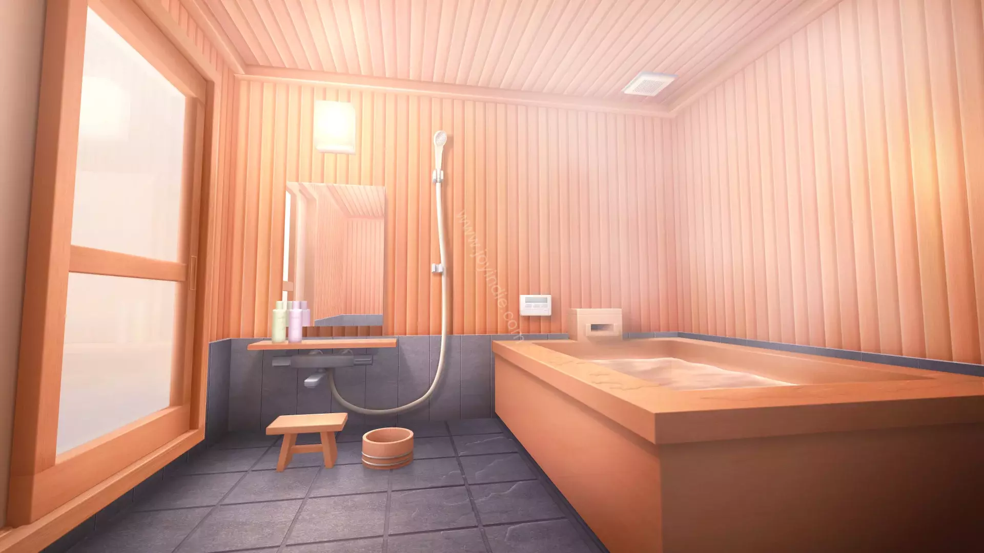 日式现代浴室